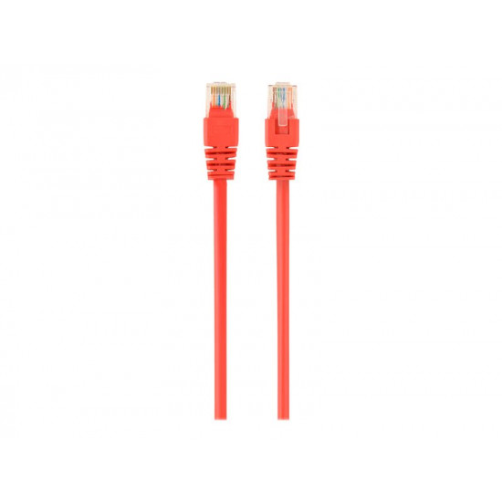 GEMBIRD PP12-2M/R Gembird patchcord RJ45, cat.5e, UTP, 2m, red