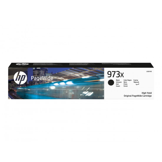 HP 973X high yield black original PageWide cartridge