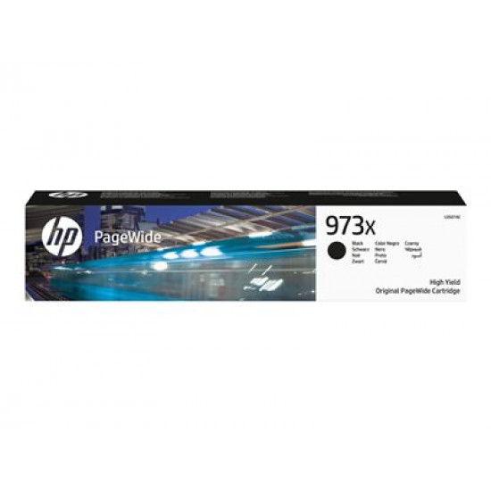 HP 973X high yield black original PageWide cartridge