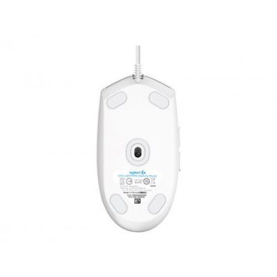 MOUSE USB OPTICAL G102 LIGHTSY/WHITE 910-005824 LOGITECH