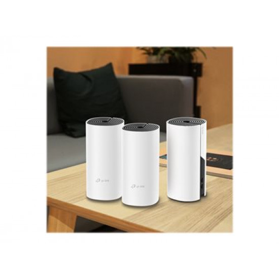 TP-LINK AC1200 Whole-Home Mesh Wi-Fi System Qualcomm CPU 867Mbps at 5GHz+300Mbps at 2.4GHz 2 Gigabit Ports 2 internal antennas