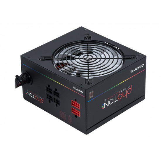 CHIEFTEC Photon RGB 750W ATX 12V 85 proc Bronze Active PFC 120mm silent RGB fan