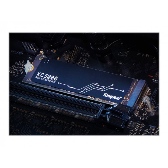 KINGSTON KC3000 512GB PCIe 4.0 NVMe M.2 SSD