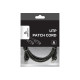 GEMBIRD PP6U-2M/BK Gembird UTP Cat6 Patch cord 2 m black