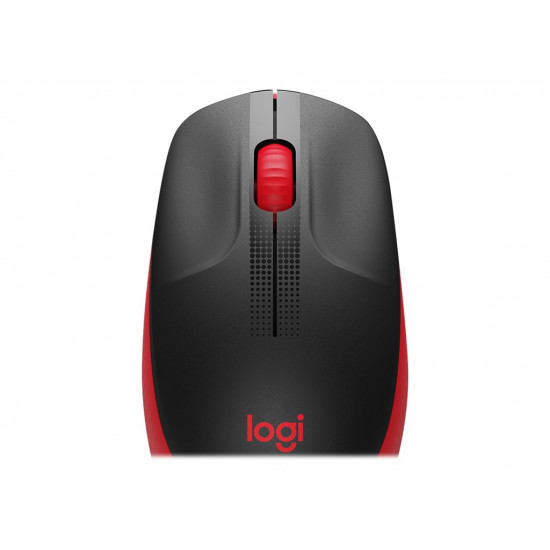 LOGITECH M190 Full-size wireless mouse - RED - EMEA