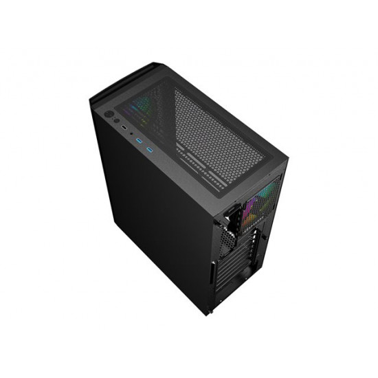 GEMBIRD Gaming ARGB computer case Fornax 400X black