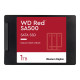 SSD|WESTERN DIGITAL|Red SA500|1TB|SATA 3.0|Write speed 530 MBytes/sec|Read speed 560 MBytes/sec|2,5