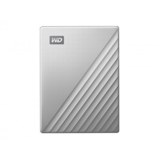 WD My Passport Ultra 1TB Silver USB-C/USB3.0 HDD 2.5inch Metal finish RTL portable extern