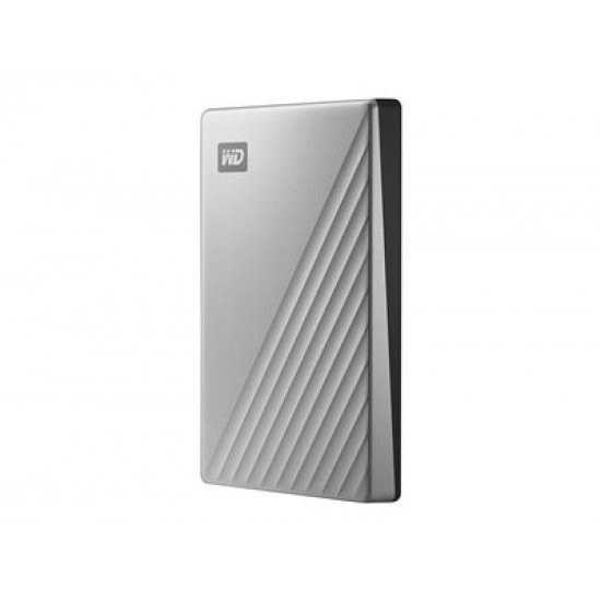 WD My Passport Ultra 1TB Silver USB-C/USB3.0 HDD 2.5inch Metal finish RTL portable extern