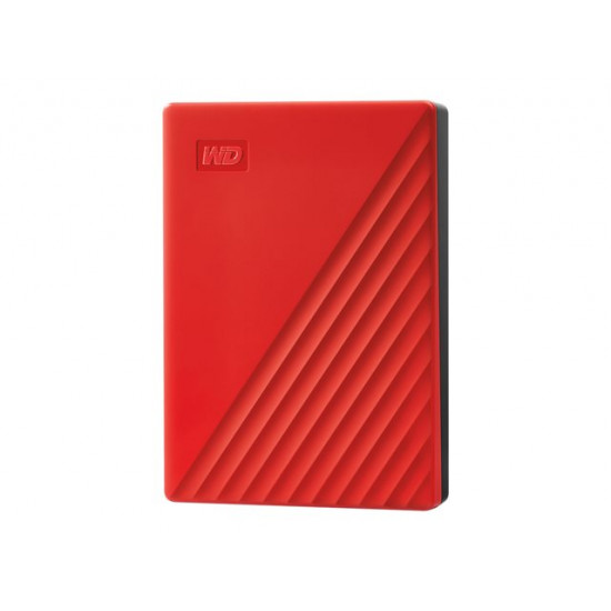 WD My Passport 4TB portable HDD USB3.0 USB2.0 compatible Red Retail