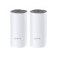 TP-LINK AC1200 Whole-Home Mesh Wi-Fi System Qualcomm CPU 867Mbps at 5GHz+300Mbps at 2.4GHz 2 10/100Mbps Ports 2 internal antennas
