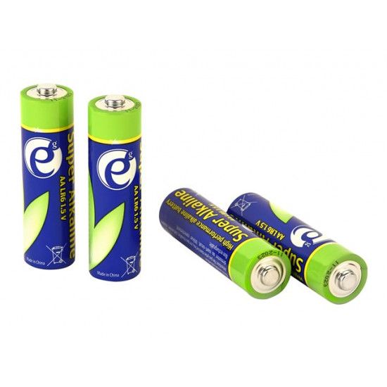 GEMBIRD EG-BA-AA4-01 Alkaline LR6 AA batteries 4-pack blister