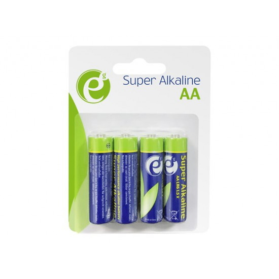 GEMBIRD EG-BA-AA4-01 Alkaline LR6 AA batteries 4-pack blister