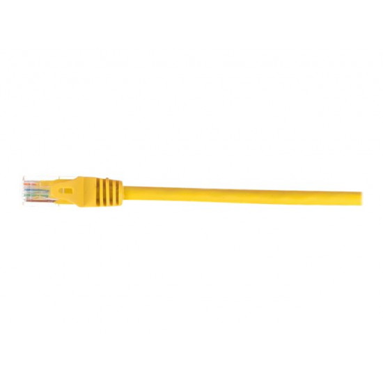 NETRACK BZPAT0P56Y patch cable RJ45 snagless boot Cat 6 UTP 0.5m yellow