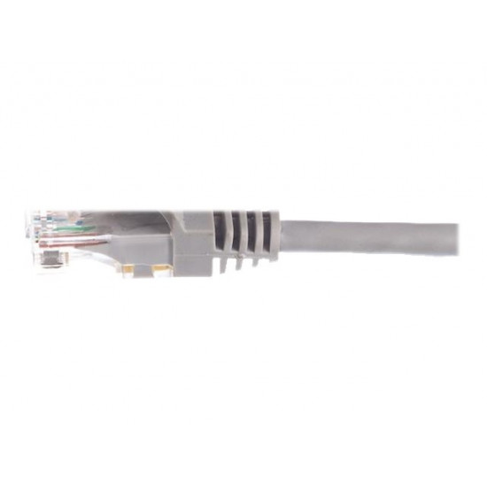 NETRACK BZPAT16 patch cable RJ45 snagless boot Cat 6 UTP 1m grey