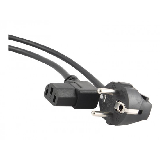 CABLE POWER ANGLED VDE 1.8M/10A PC-186A-VDE GEMBIRD