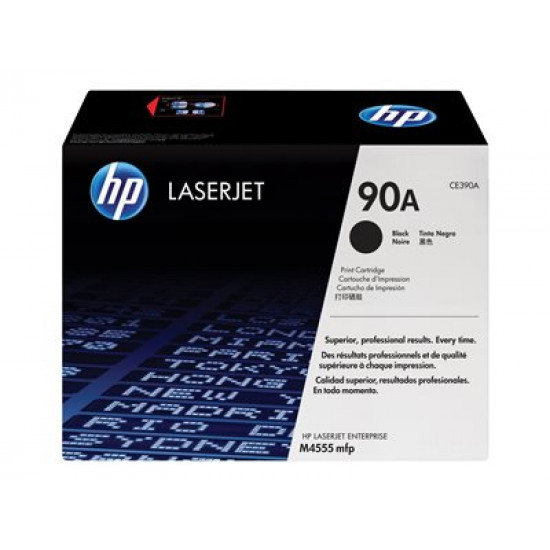 HP Toner 90A black HV LJ M4555 MFP 10000 pages