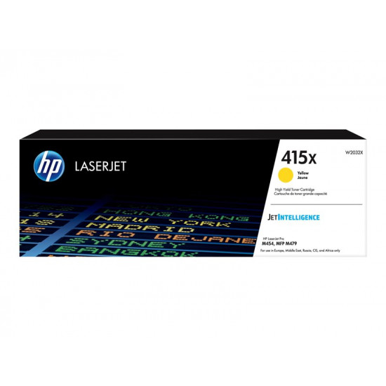 HP 415X Yellow LaserJet Toner Cartridge