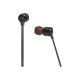 JBL T110BT - Wireless In-ear Canal Headphones - Bluetooth - 3-Button Remote/Mic Black