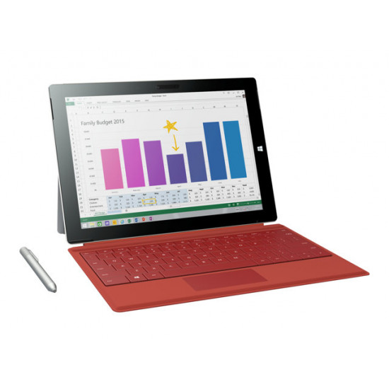 MS Surface Pro 8/X Type Cover SC Eng Intl CEE EM Poppy Red