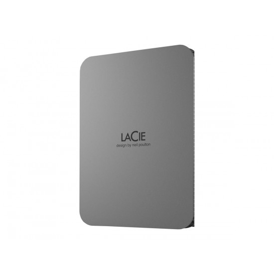 LACIE External Portable Hardrive 2TB USB 3.2 Gen 1 up to 5Gb/s USB-C