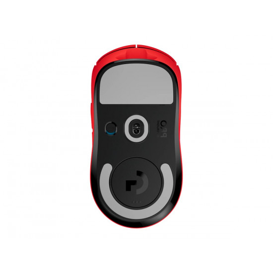 LOGITECH G PRO X SUPERLIGHT Mouse optical 5 buttons wireless 2.4 GHz USB LIGHTSPEED receiver red