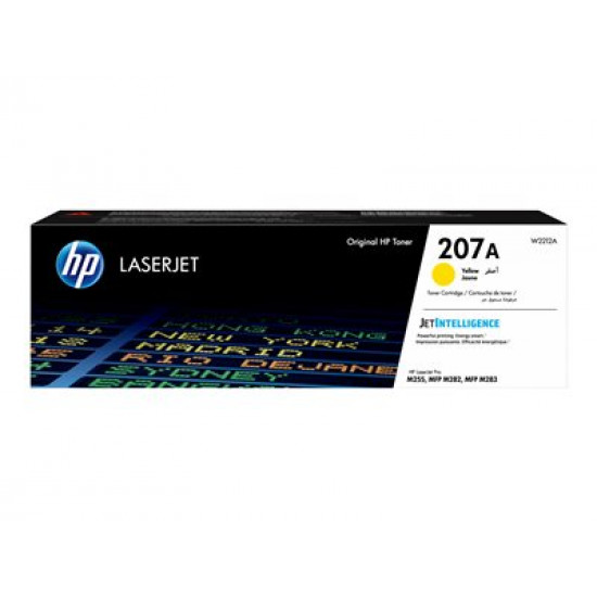 HP 207A Yellow LaserJet Toner Cartridge