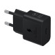 SAMSUNG fast charger USB-C 25W without data cable black