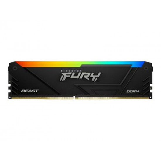 KINGSTON 16GB 3200MT/s DDR4 CL16 DIMM Kit of 2 FURY Beast RGB