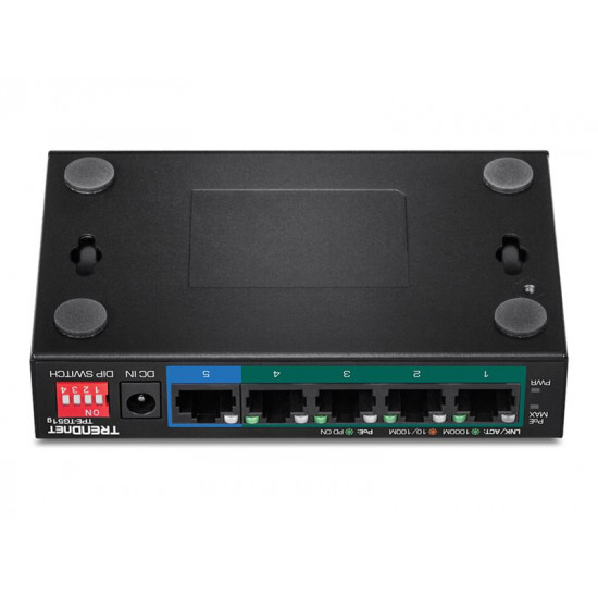 TRENDNET 5-Port Gigabit PoE+ Switch 60W