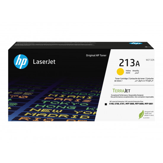 HP 213A Yellow Original LaserJet Toner Cartridge