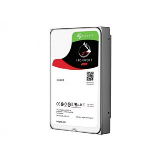 SEAGATE NAS HDD 12TB IronWolf 7200rpm 6Gb/s SATA 64MB cache 8.9cm 3.5inch 24x7 for NAS and RAID Rackmount Systeme BLK