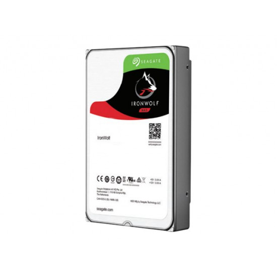 SEAGATE NAS HDD 12TB IronWolf 7200rpm 6Gb/s SATA 64MB cache 8.9cm 3.5inch 24x7 for NAS and RAID Rackmount Systeme BLK