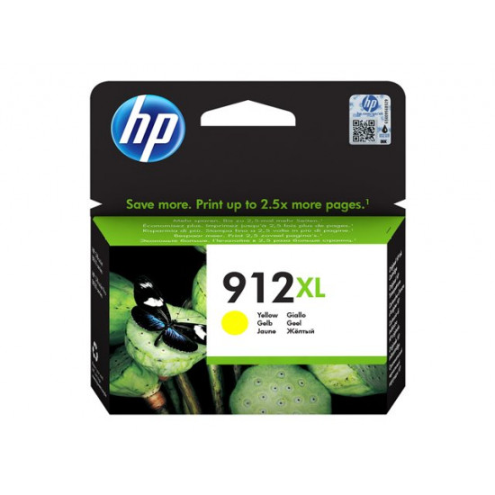 HP 912XL High Yield Yellow Ink