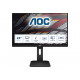 AOC X24P1 24inch display The 16:10 aspect ratio and 1920x1200 resolution sized 3-sides frameless