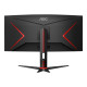 AOC CU34G2X/BK 34inch 1500mm Curved 3440x1440 WLED HDMI/DP/USB 3.0