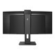 PHILIPS 346P1CRH/00 34inch USB-C DOCKING DISPLAY 3440x1440 CURVED VA 5ms GtG HAS USB-C/DP In+Out/HDMI RJ45 USB HUB Speakers VESA