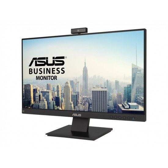 ASUS Display BE24EQK Business 23.8inch Full HD IPS Frameless Full HD Webcam Mic Array Flicker free Low Blue Light HDMI