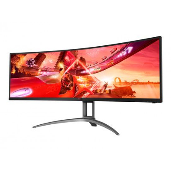 AOC AG493UCX2 49inch Curved VA 32:9 DQHD 5120x1440 165Hz 550 cd/m2 1ms HDMI2.0x3 DP USB type C with DO USB3.2x3