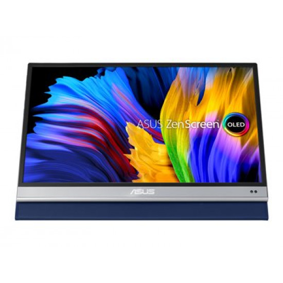 ASUS ZenScreen MQ13AH Portable 13.3inch FHD 1920x1080 OLED 1 ms Delta E 2 HDR10 USB TypeC Mini HDMI Low Blue Light