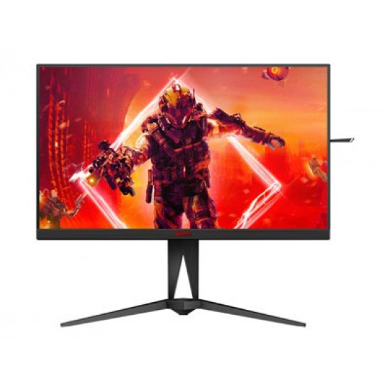 AOC AG275QXN/EU 27inch AGON-series QHD 165Hz VA monitor 2560x1440 16:9 1ms 400cd/m2 USB Hub HAS HDR400 Gmenu