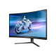 PHILIPS 27M2C5500W/00 27inch VA Curved QHD 240Hz 400 cd/m2 1ms 2xHDMI2.0 DP1.4 USB 3.2 PIP HAS