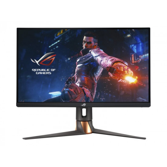 ASUS ROG Swift PG27UQR 27inch IPS WLED 3840x2160 16:9 160Hz 400cd/m2 1ms 2xHDMI 2xDP USB Hub 2xUSB 3.2 G1 Type-A 2xUSB 3.0 Black