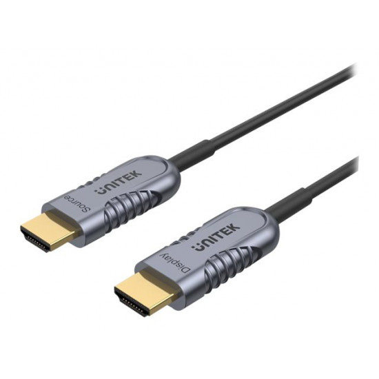 UNITEK C11033DGY Optic Cable HDMI 2.1 AOC 8K 120Hz 50m