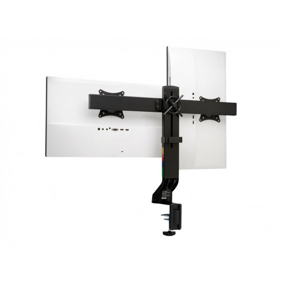 KENSINGTON space-saving dual monitor arm