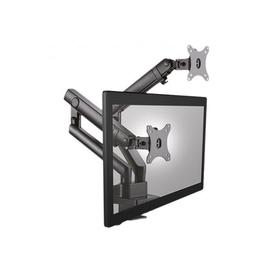 ICYBOX IB-MS314-T Monitor stand with table support for two monitors up to 32inch