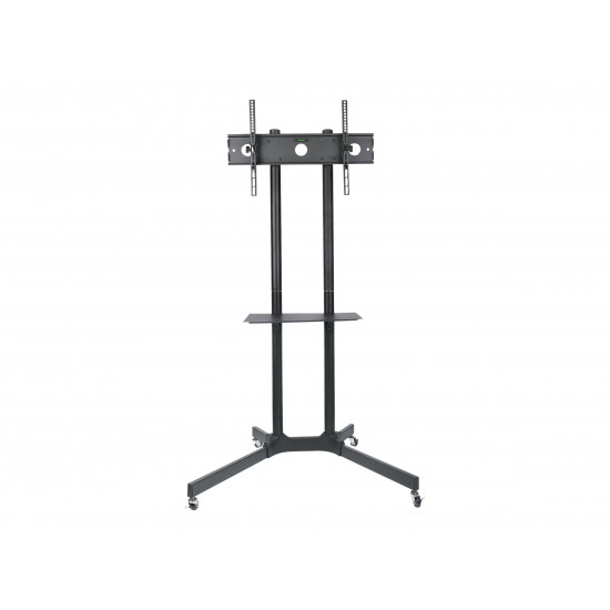 TECHLY 309982 Mobile stand for TV LCD/LED/Plasma 30-65 60kg VESA tilting with shelf