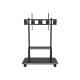 TECHLY 105582 Mobile stand for large TV LCD/LED/Plasma 55-120 150kg VESA shelf