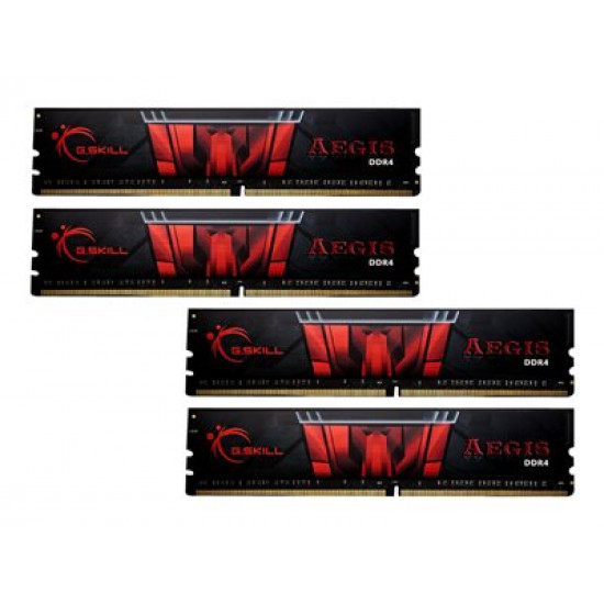 G.SKILL F4-3200C16Q-64GIS G.Skill Aegis DDR4 64GB (4x16GB) 3200MHz CL16 1.35V XMP 2.0