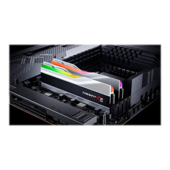 G.SKILL Trident Z5 RGB DDR5 32GB 2x16GB 6000MHz CL40 1.35V XMP 3.0 silver